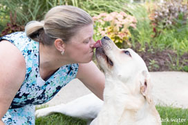 Hogan kissing Jeanine